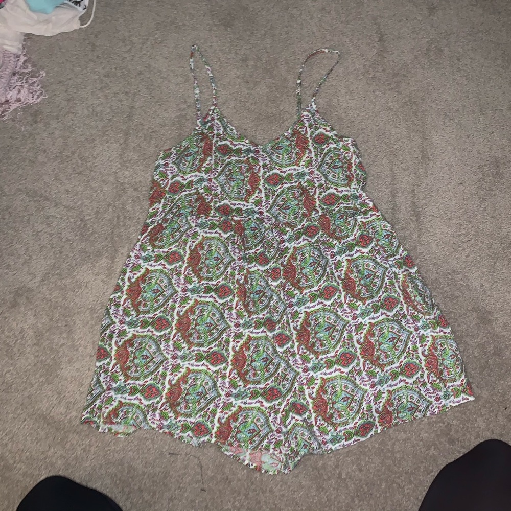 O’Neill Floral Romper Swim Cover-Up